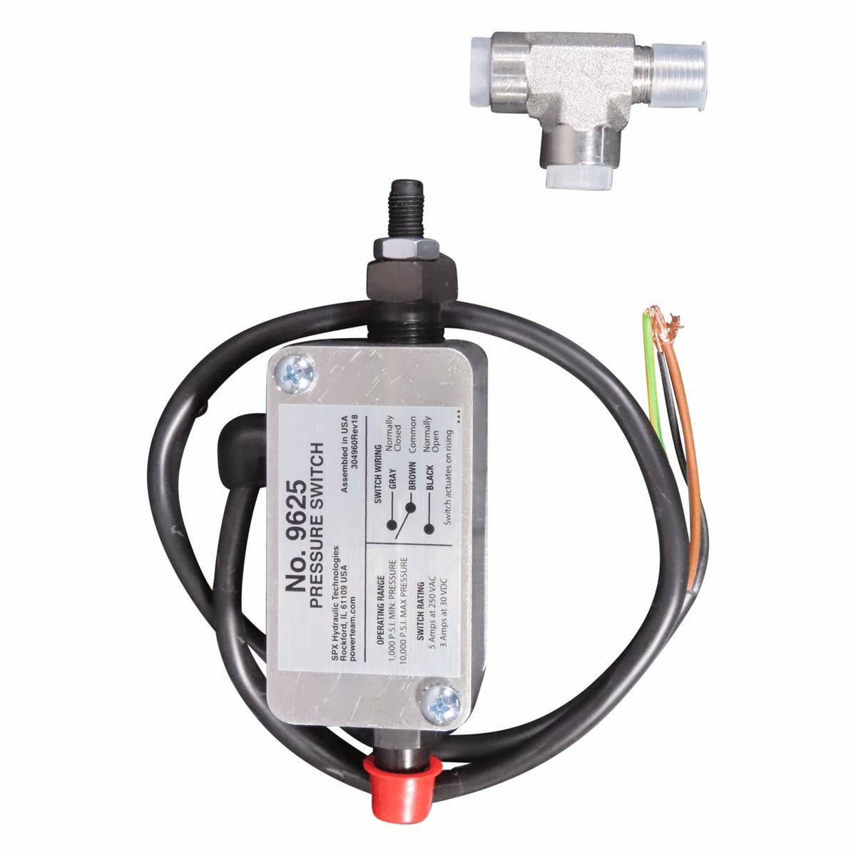 Power Team 9625 Pump Pressure Switch